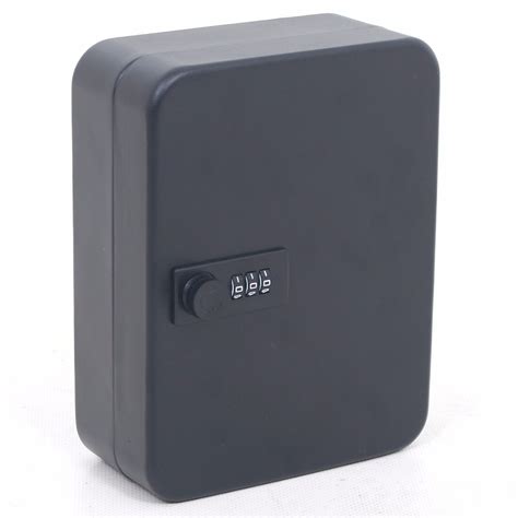 wall mounted metal box with lock|lockable wall mounted key box.